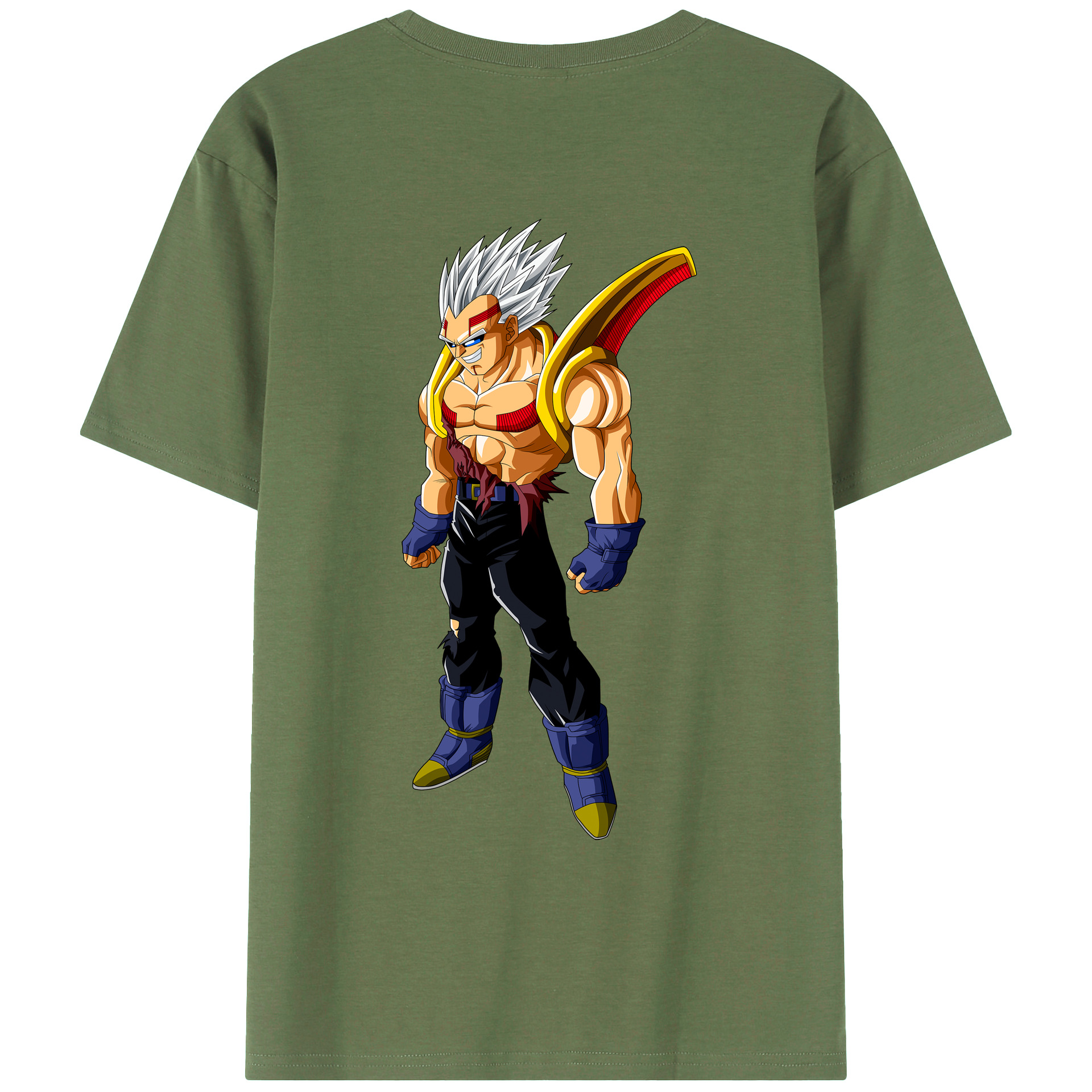（画像用） ドラゴンボール DRAGON BALL 綿100％ メンズ半袖Tシャツ（バックプリント） 通気性